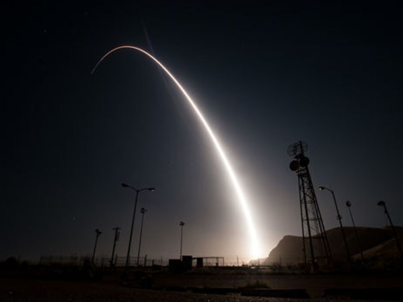 Це друге випробування балістичної ракети в США за тиждень