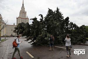 На Москву налетів найбільш руйнівний ураган протягом останніх 100 років