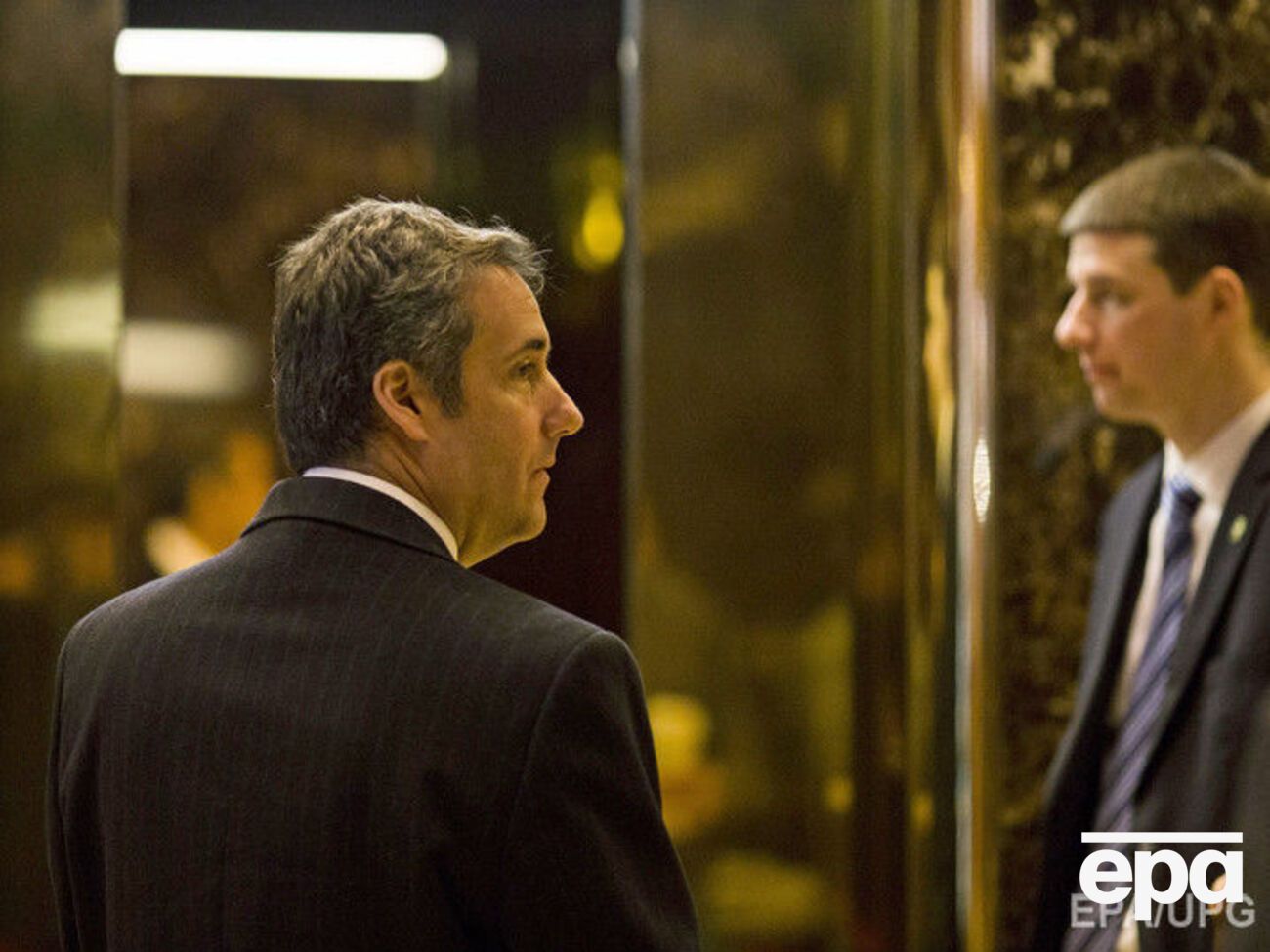 Личный адвокат президента США Майкл&nbsp;Коэн в Трамп Тауэре