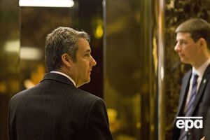 Личный адвокат президента США Майкл Коэн в Трамп Тауэре