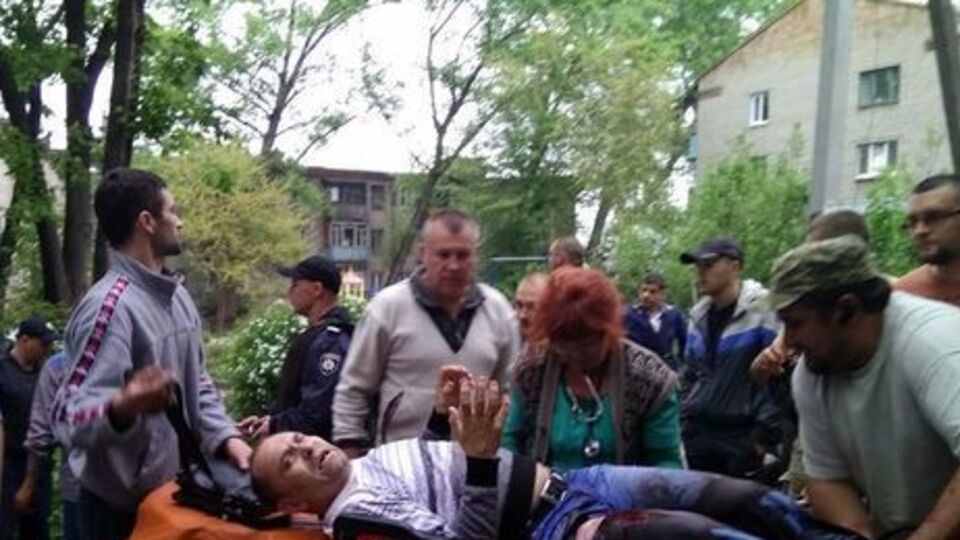Конфлікт зі стріляниною через спілкування російською мовою між таксистом і Навроцьким стався 14 травня в Кам'янському