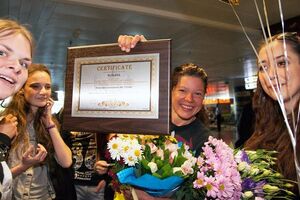 Руслана: Мої прихильники зробили мені незвичайний подарунок до дня народження! Відтепер на зоряному небі можна знайти зірку Ruslana