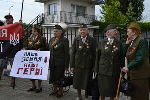 Пикет консульства собрал около 40 участников