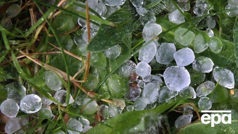 На западе Украины синоптики прогнозируют град