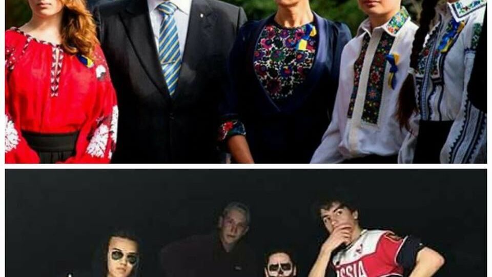Син президента сфотографувався у футболці, на якій написано "Росія" англійською мовою
