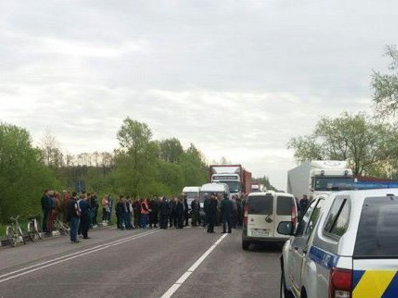 Протесты начались 5 мая