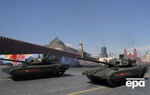 Танки "Армата" під час параду на Красній площі