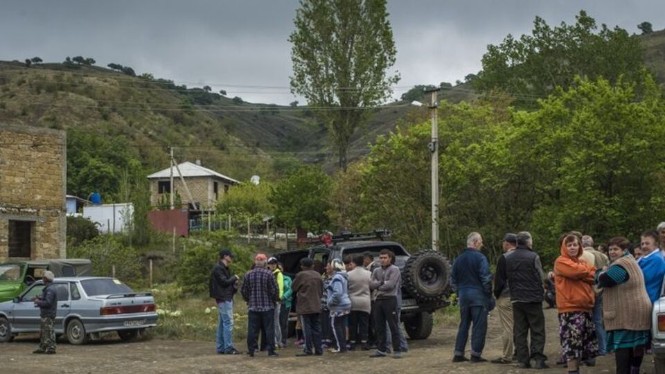 Сегодня власти оккупированного Крыма проводили силовую акцию в районе проживания крымских татар