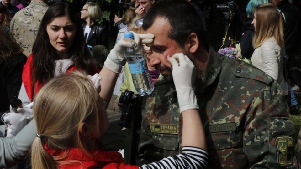 У Дніпрі співробітники поліції побилися із ветеранами АТО
