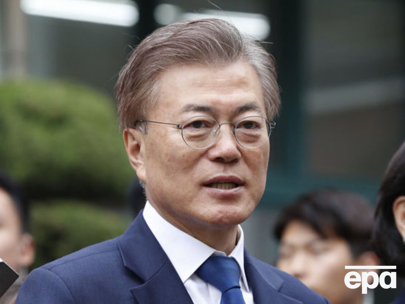 По данным экзит-поллов,&nbsp;Мун Чжэ Ин выиграл выборы