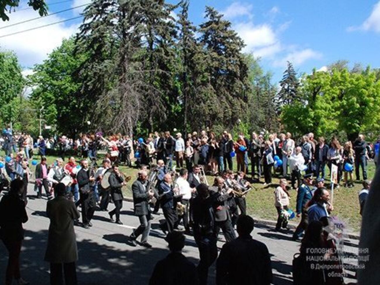 В Днепре состоялись мероприятия, посвященные Дню Победы
