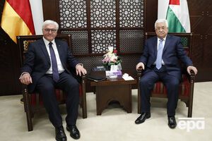 Аббас принимал у себя президента Германии Франк-Вальтера Штайнмайера