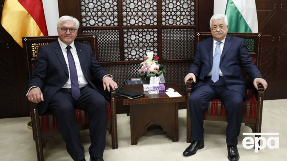 Аббас принимал у себя президента Германии Франк-Вальтера Штайнмайера