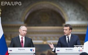 29 травня Макрон і Путін провели зустріч у Версалі