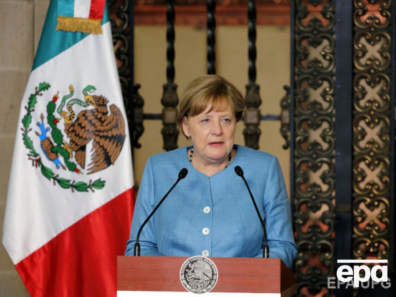 Меркель сделала заявление во время визита в Мексику