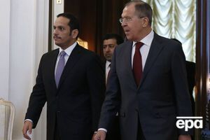 Лавров встретился с главой МИД Катара