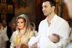 Марченко та Кличко-молодший хрестили дочку Шуфрича в Лаврі