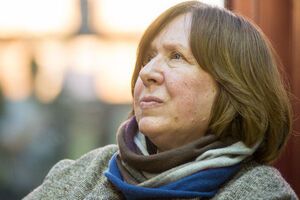 Алексиевич: Я удивляюсь, как они смогли прочесть все это. Это была метафора, не о том, что католики будут воевать с православными
