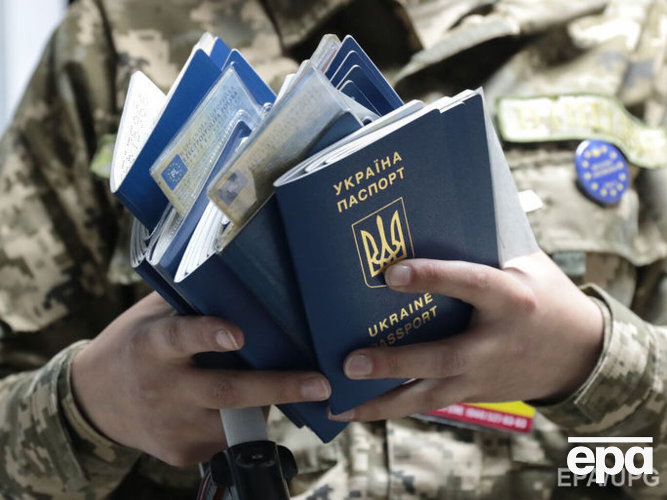 Большинство украинцев въехали в ЕС через границу с Польшей