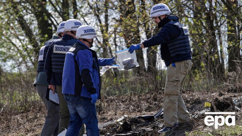 В ОБСЄ повідомили, що по їхньому безпілотнику стріляли
