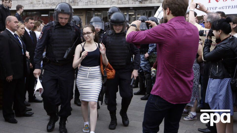 В России задерживают участников акций протеста