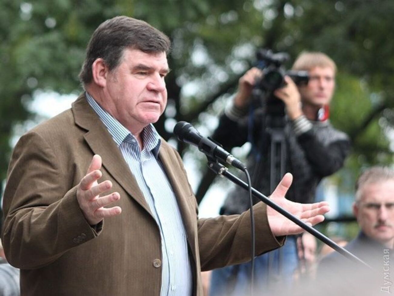 Кваснюк принимал участие в пророссийских митингах в Одессе