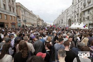 Тисячі москвичів вийшли на не узгоджену з владою акцію протесту