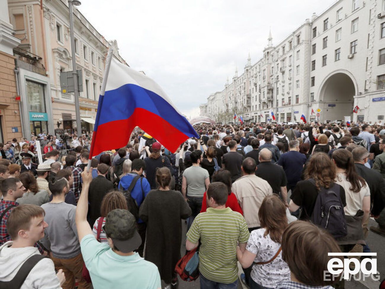 Учасники опозиційного мітингу вимагали відставки Путіна