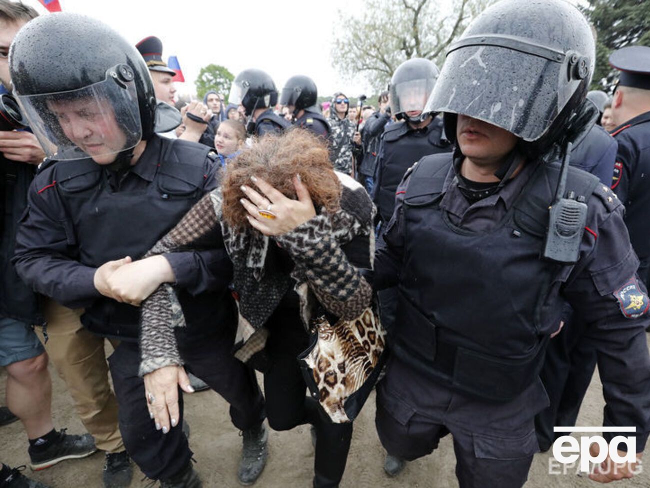 МВС РФ повідомило, що затримало під час акцій протесту 650 осіб