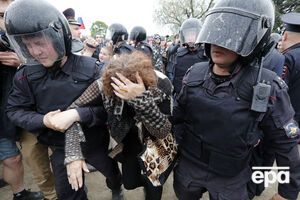 МВС РФ повідомило, що затримало під час акцій протесту 650 осіб