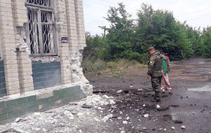 Обстрел повредил жилые дома