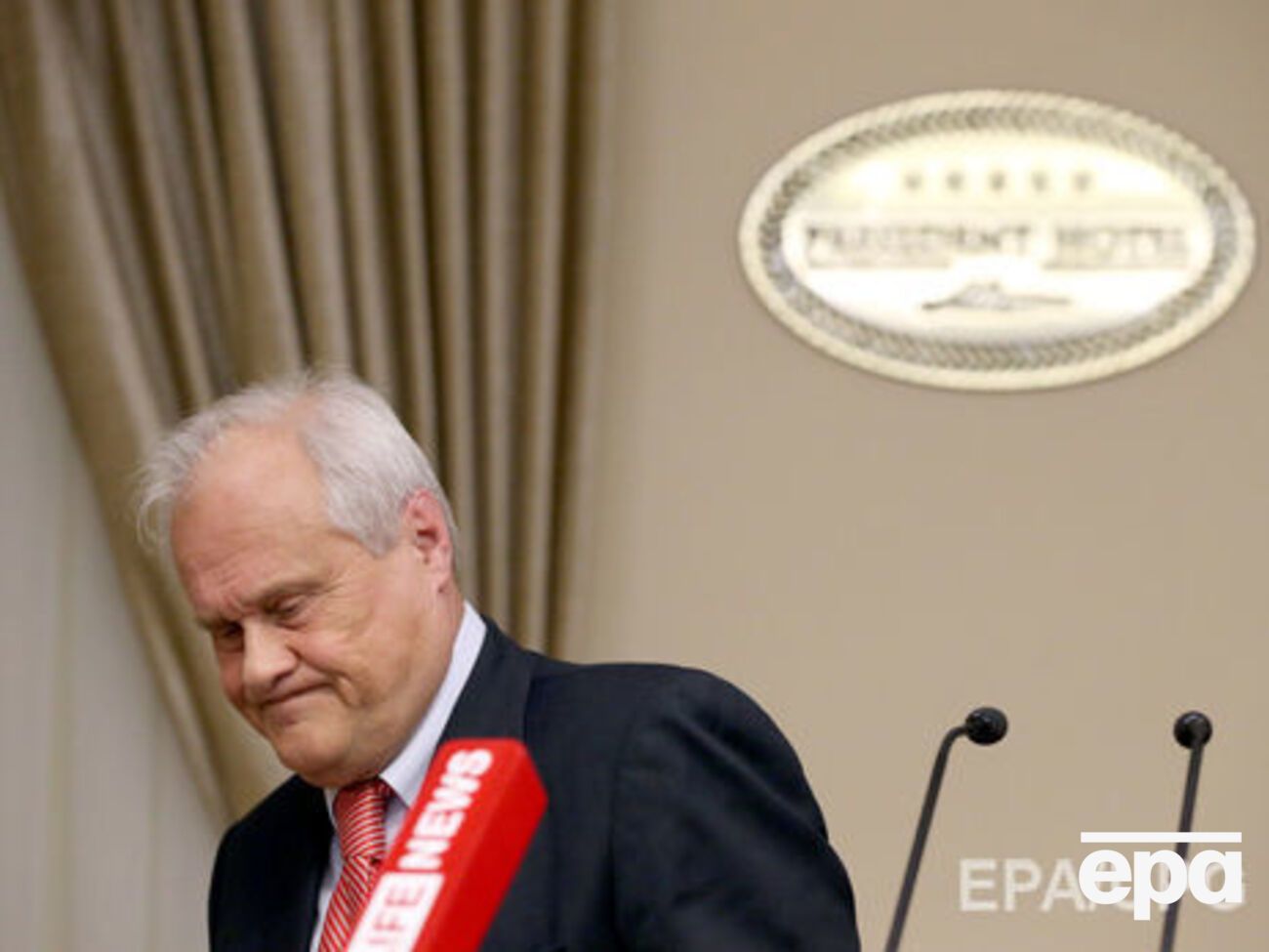 Среди вопросов, которые интересовали Сайдика, были проблемы с водоснабжением на оккупированном Донбассе