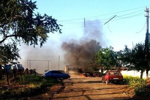 Боевики выпустили несколько мин по жилым кварталам Авдеевки, сообщили в штабе АТО