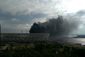 Пожежу на "Волгоград-арені" швидко ліквідували, постраждалих унаслідок інциденту немає