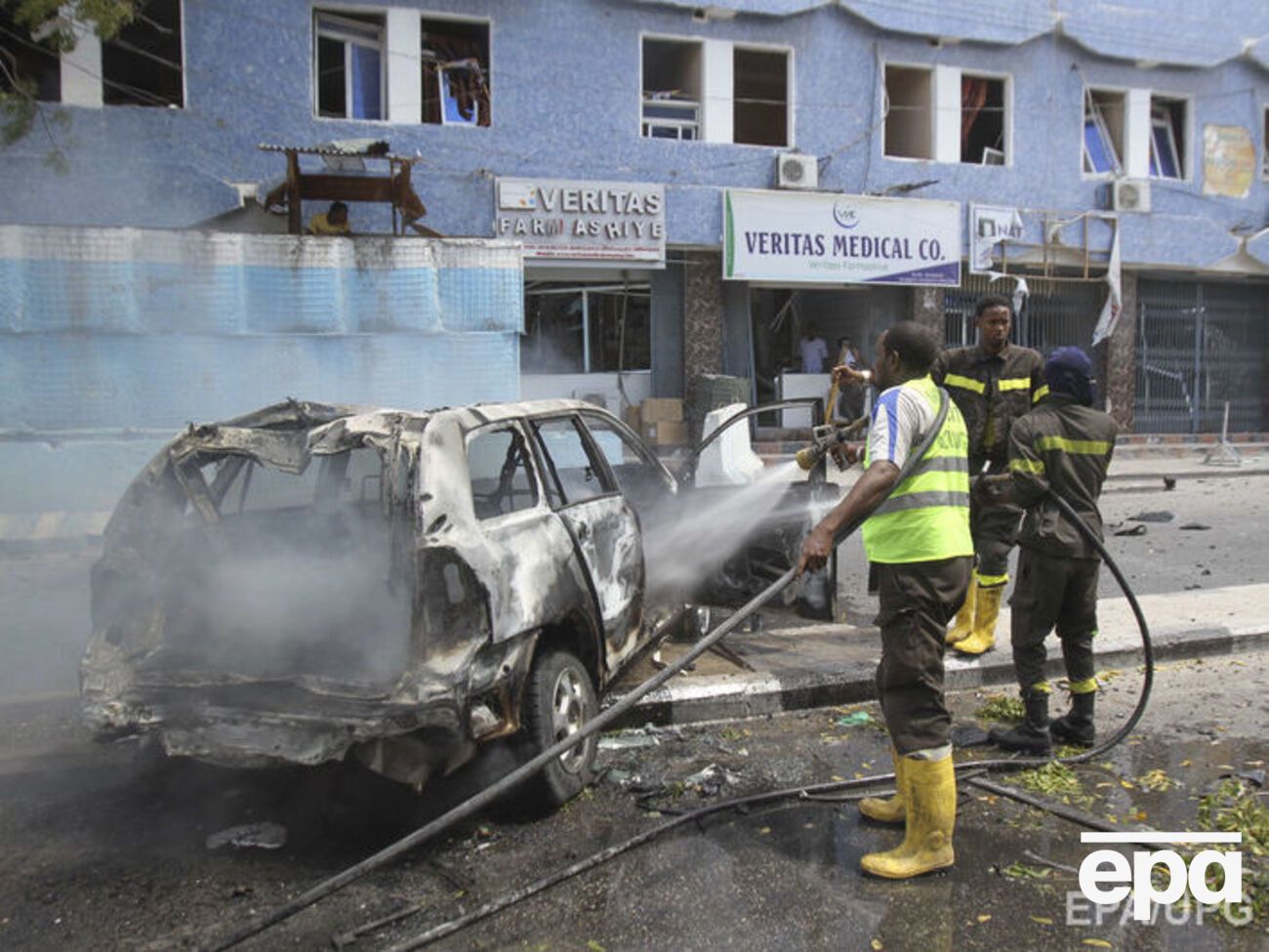 Террористы использовали начиненный взрывчаткой автомобиль