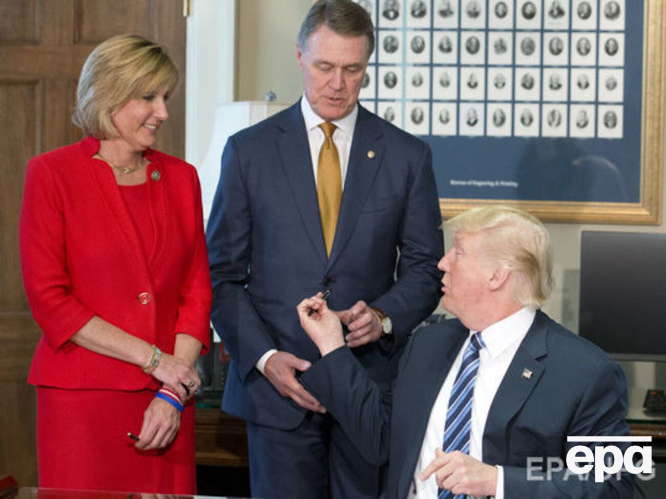 Тенни известна поддержкой Трампа