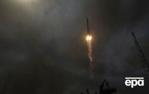 Падіння блоків ракети спровокувало пожежу