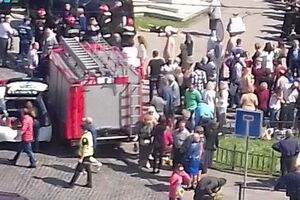 Во время ДТП во Львове из храма выходили люди после литургии