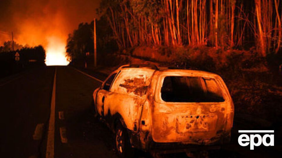 30 погибших в результате лесного пожара в Португалии были обнаружены в автомобилях