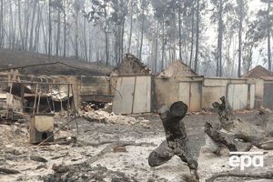 Огонь практически уничтожил селение Нодейринью