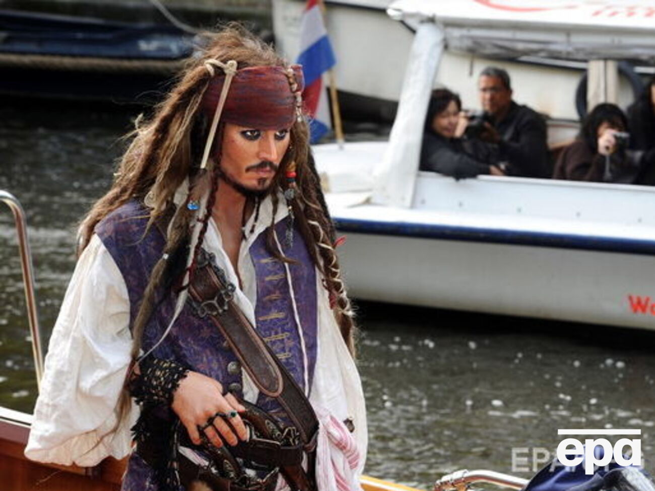 Пірата Джека Горобця грає Джонні Депп