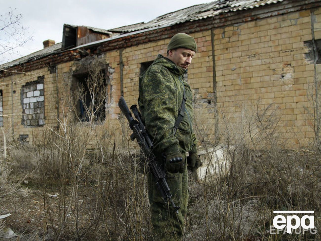 Пьяный боевик на Донбассе попал в ДТП
