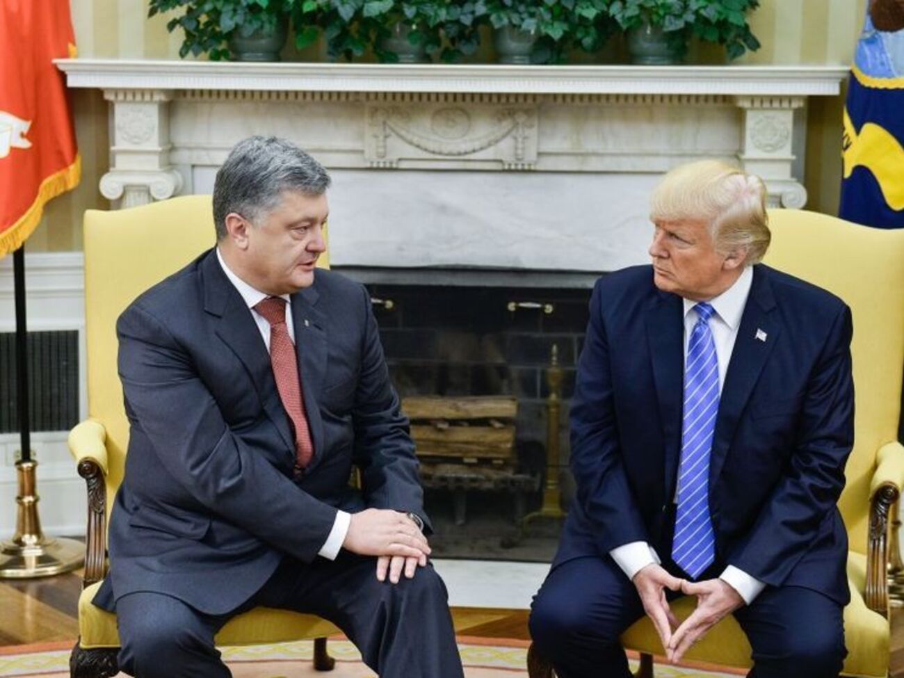 Порошенко і Трамп провели переговори 20 червня