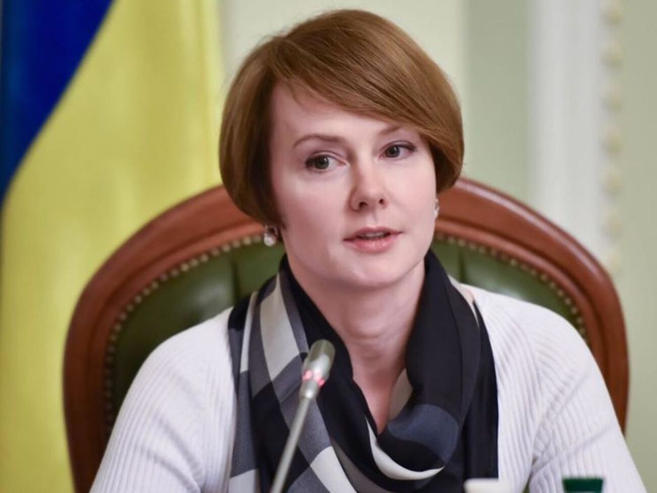Заместитель министра иностранных дел Украины Елена Зеркаль