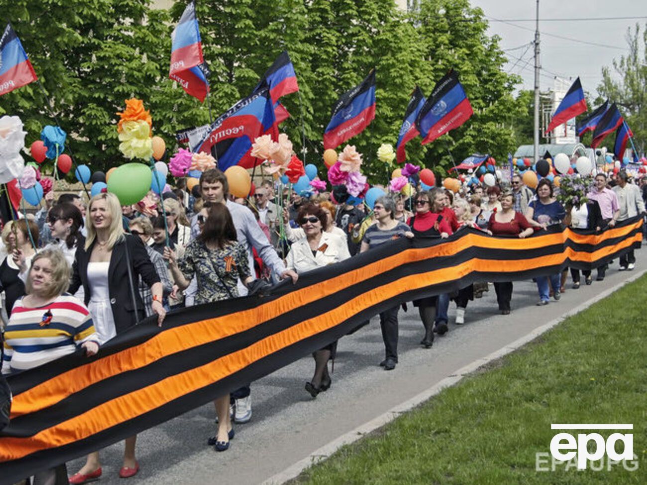 В Україні діє закон про заборону георгіївських стрічок