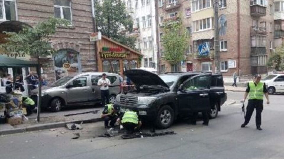 За даними джерела "Цензор.НЕТ", у підірваній машині в Києві 23 червня перебував Герман Гайдук