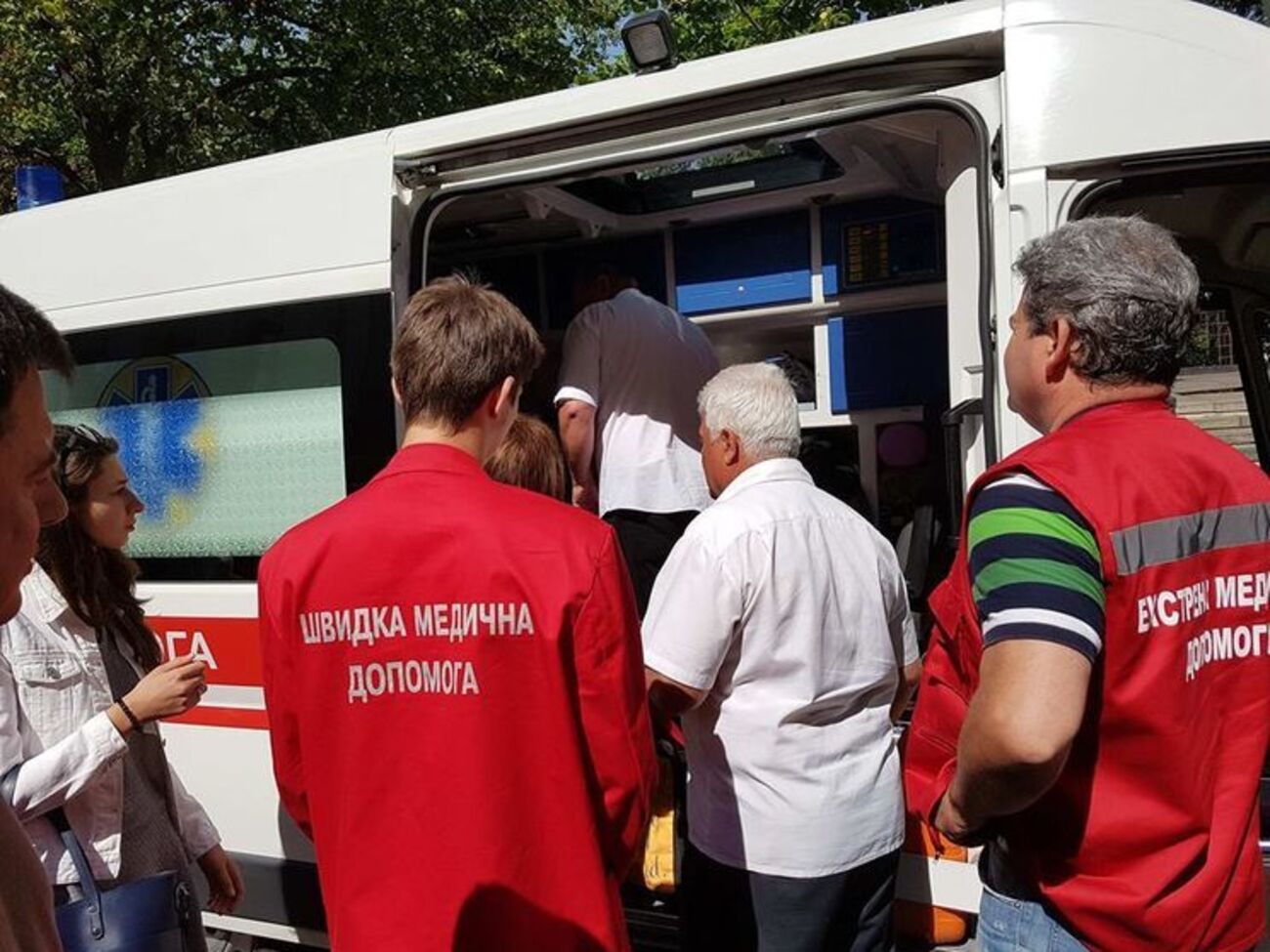 Сироїд забрала "швидка"