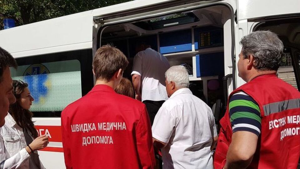 Сироїд забрала "швидка"