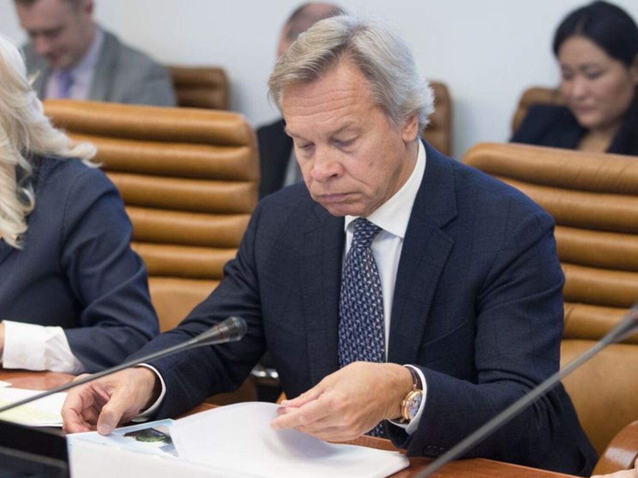 Пушков заявил, что РФ нужна зеркальная реакция