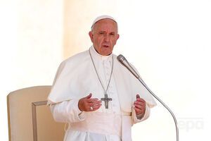 Папа римський приєднався з українцями до молитви миру